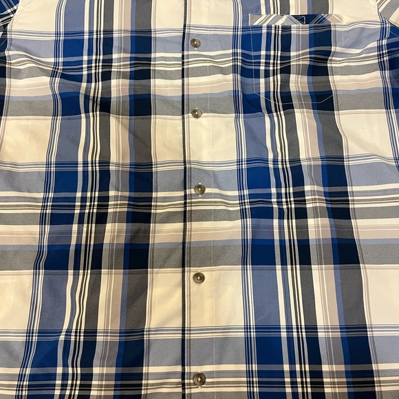 Chaps Men's Plaid Button Down Shirt - Picture 2 of 8